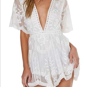 NWT Honey Punch Romper